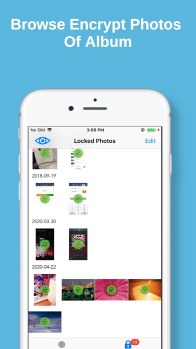 AlbumLock - Encrypt Photos Screenshots
