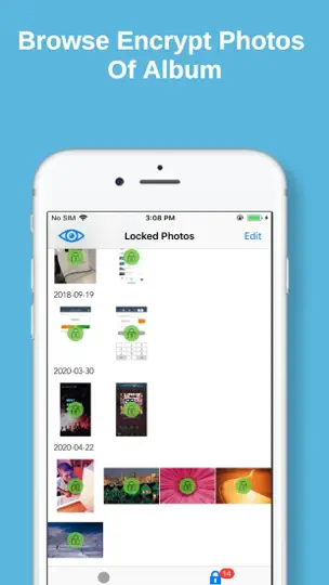Album Lock - Encrypt Photos iPhone Ekran Görüntüsü 2