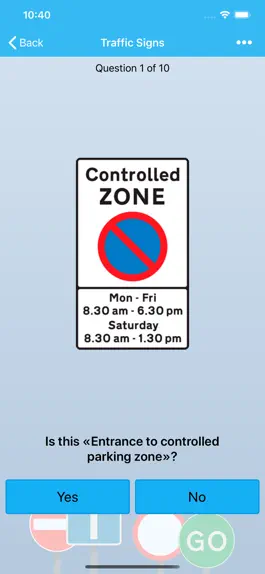 Game screenshot UK Road Signs: Test and Theory hack