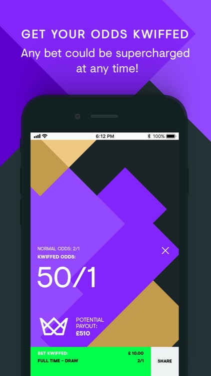 kwiff - Sports Betting screenshot-0