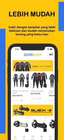 Game screenshot iDive Shop apk