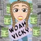 Help Vicky collect cash and avoid obstacles