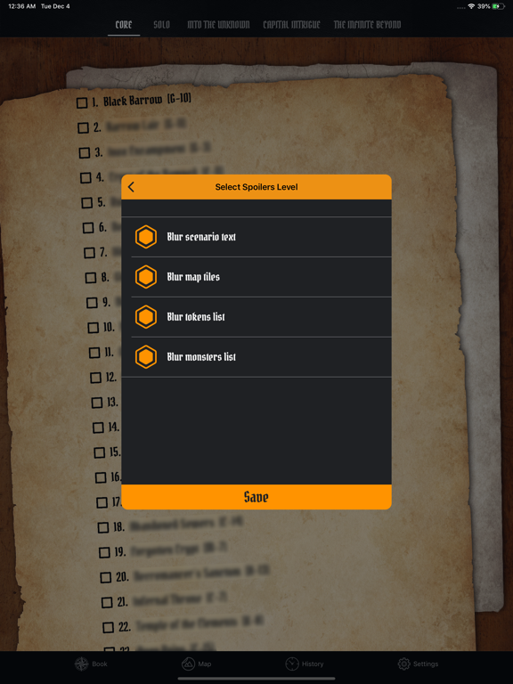 GloomsteR iPad screenshot 8 - Utilities app