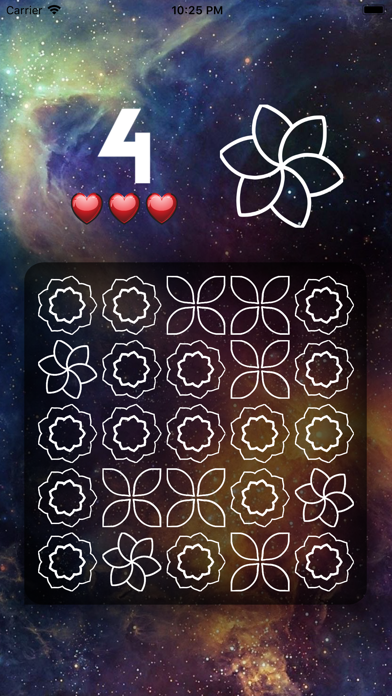 GalaxyPuzzle - Selection game Screenshot