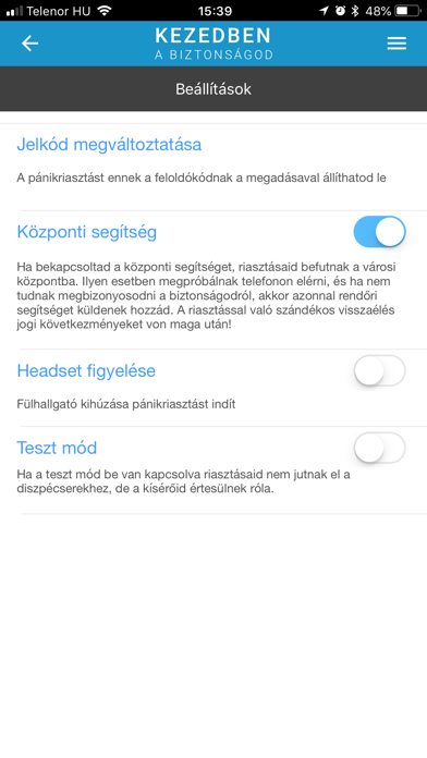 Screenshot #3 pour Kezedben a Biztonságod