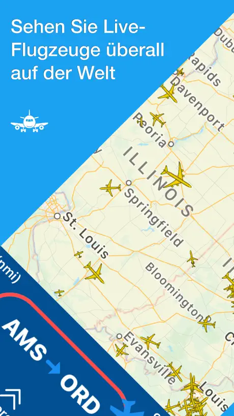 SkyTrack | Flugradar Fly Radar