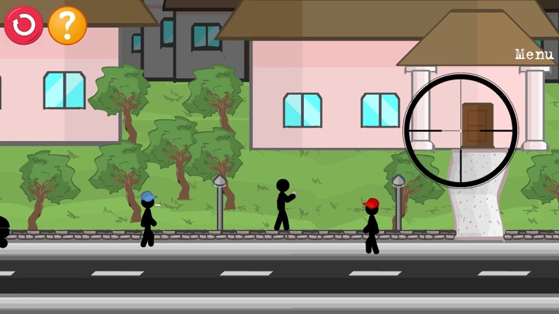 Sniper Target Stickman screenshot 2