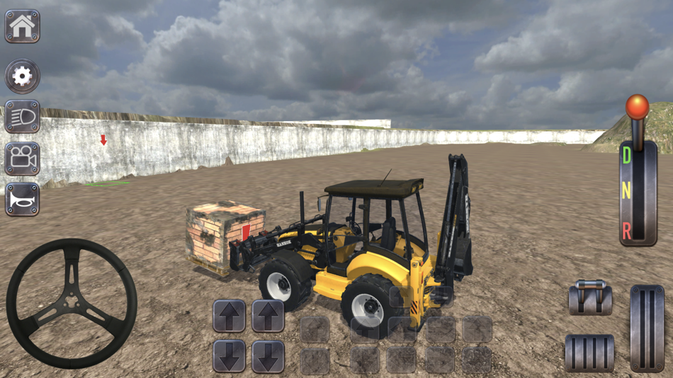 #3. Excavator Backhoe Loader Game (iOS) By: Yalcin Catar