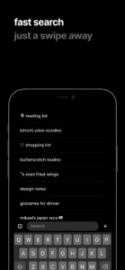 Jot - Fast Notes screenshot #3 for iPhone