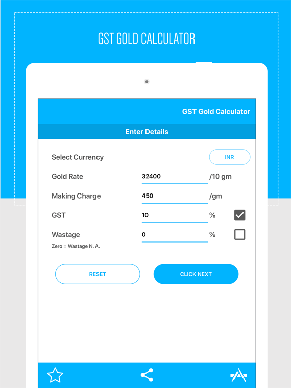 Screenshot #4 pour Gold Price Calculator with Tax