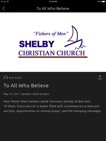 Shelby Christian Church screenshot 2