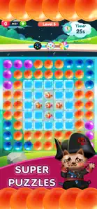 Kitty Bubble : Puzzle pop game screenshot #3 for iPhone