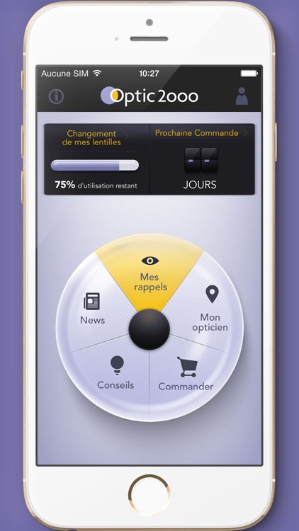 Jamais sans mes lentilles !