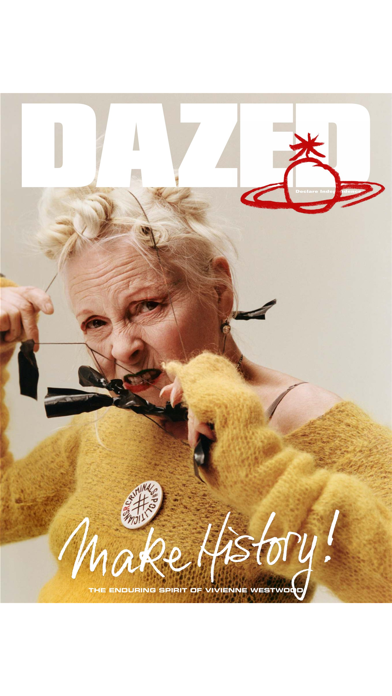 DAZED Magazine Screenshot