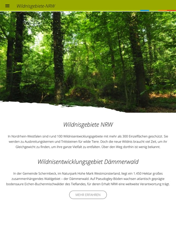 Screenshot #4 pour Wildnisgebiete NRW