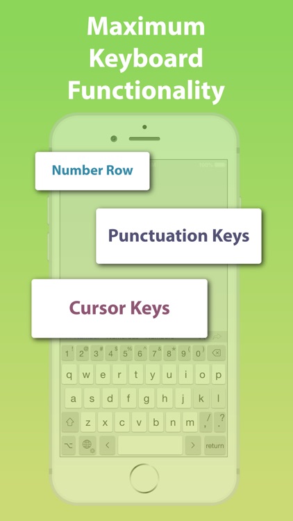 PadKeys - Number Row Keyboard screenshot-0