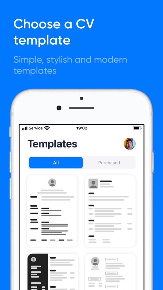 #2. Talley - CV Builder with Form (iOS) Podle: Mehmet Lale