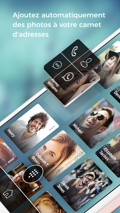Screenshot #1 pour carnet d'adresses & cadran