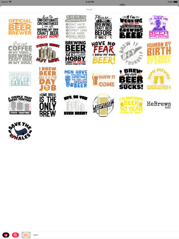 Screenshot #5 pour Beer Brewing Stickers