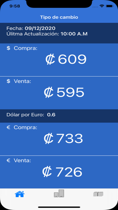 Screenshot #3 pour TDC Tipo de Cambio CR Lite