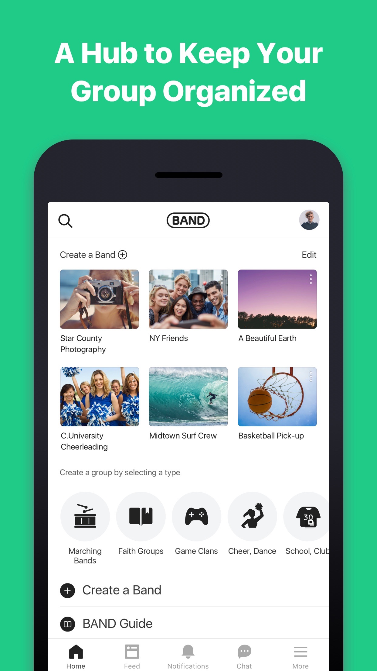 BAND - App for all groups screenshot 1