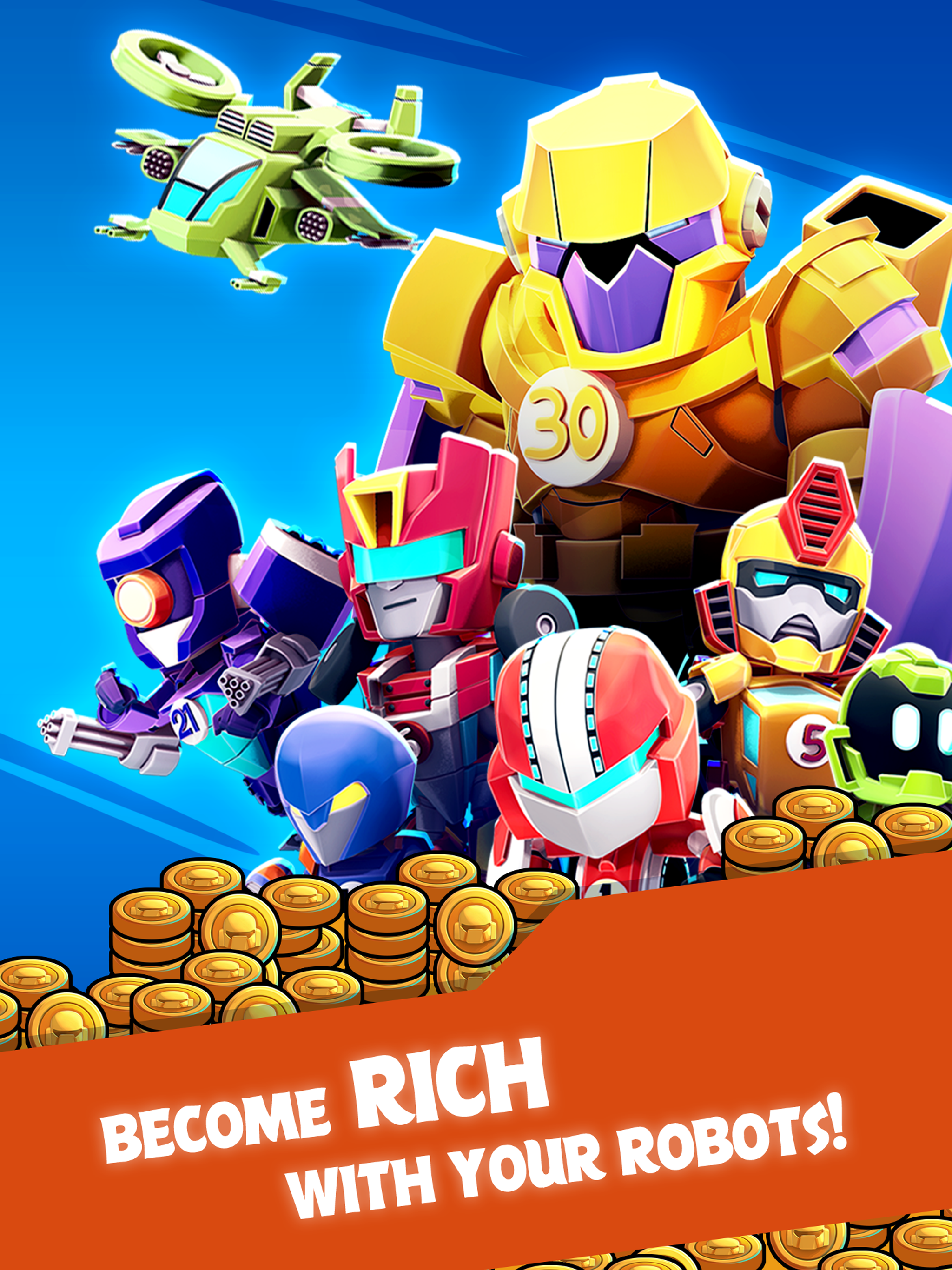 Merge Robots - Idle Games screenshot 16
