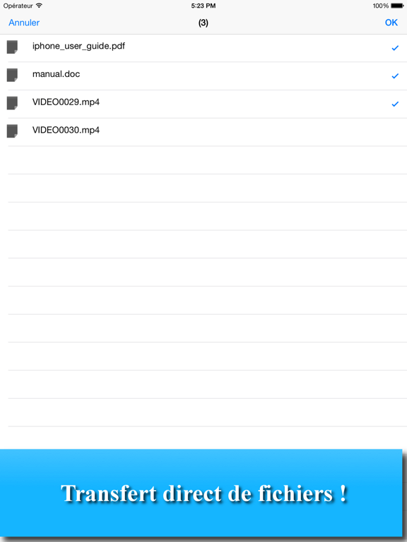 Screenshot #4 pour Transfert de fichier: NearPush