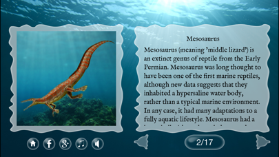 Screenshot #3 pour Dinosaures de la mer
