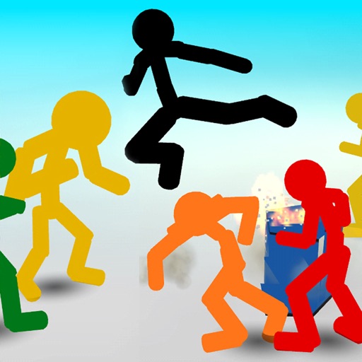 Stickman Street Fighting iOS App