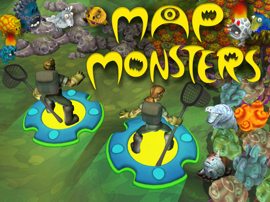 Map Monsters: Poke, Swipe, Go iPad app afbeelding 5