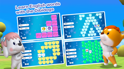 Dibidogs English Memory Game screenshot 3
