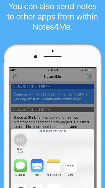Notes4Me screenshot-4