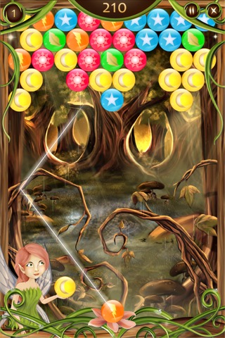 Forest Fairy Bubble Shooterのおすすめ画像2