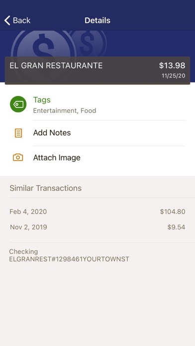 Oxford Bank Mobile Screenshot