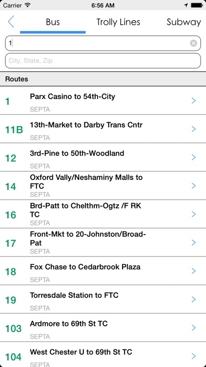 Transit Tracker - Philly screenshot-4