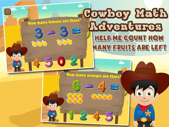 Screenshot #6 pour Cowboy Math Adventure