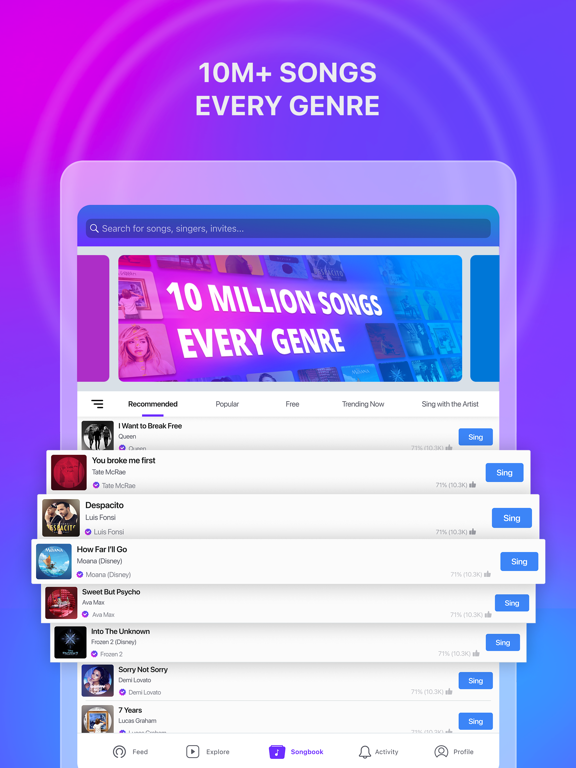 Smule - The Social Singing App screenshot