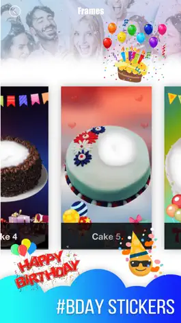 Game screenshot Birthday Cake Photo Frame 2018 hack