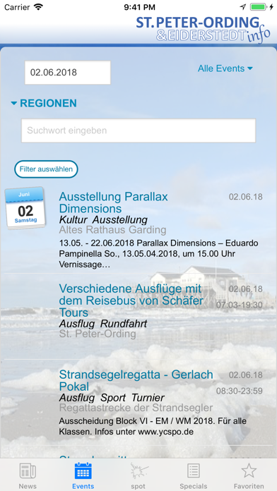 Screenshot #2 pour ST. PETER-ORDING info