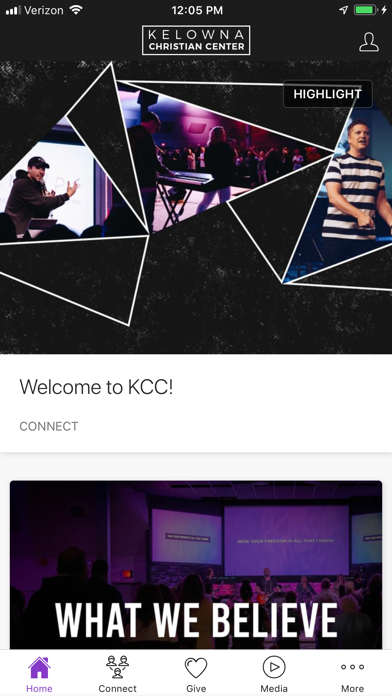 Kelowna Christian Center Screenshot