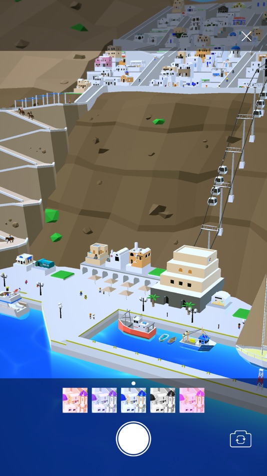 #7. Santorini: Pocket Game (iOS) By: NANOO COMPANY Inc.