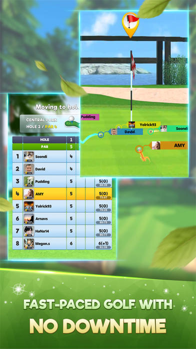 Extreme Golf - 4 Player Battle Screenshot