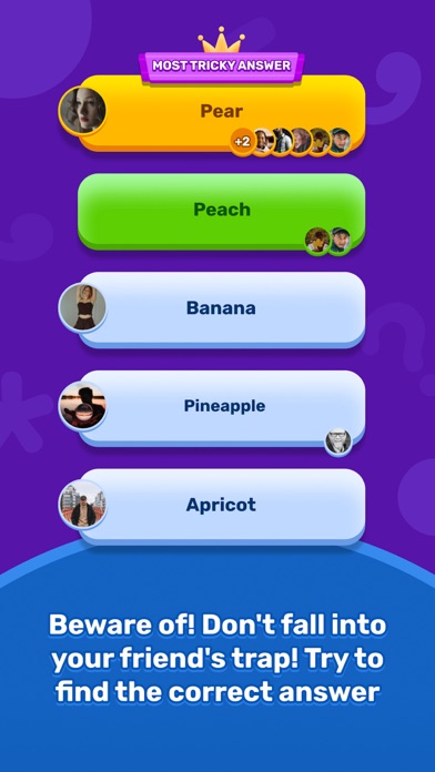 Zarta - Houseparty Trivia Game Screenshot