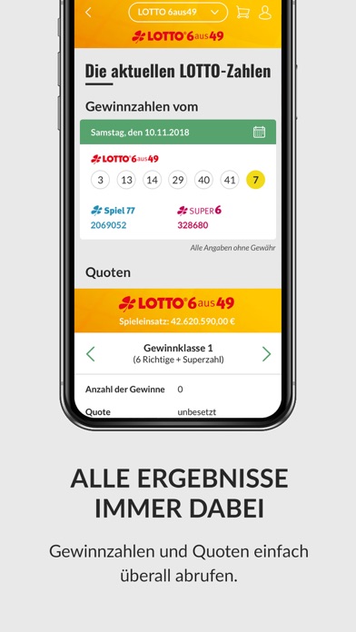Sachsenlotto Screenshot