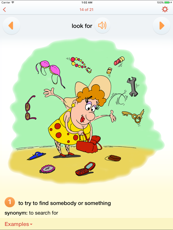 Screenshot #5 pour Most common Phrasal Verbs App