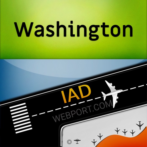 Washington Airport Info +Radar icon