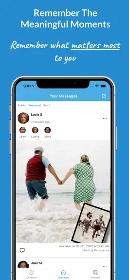 Game screenshot Capsule Messaging Time & Place mod apk