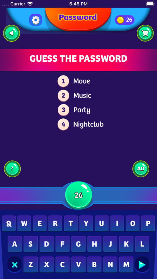 #4. Password Game - Party Games (iOS) 由: The Appsters Ltd