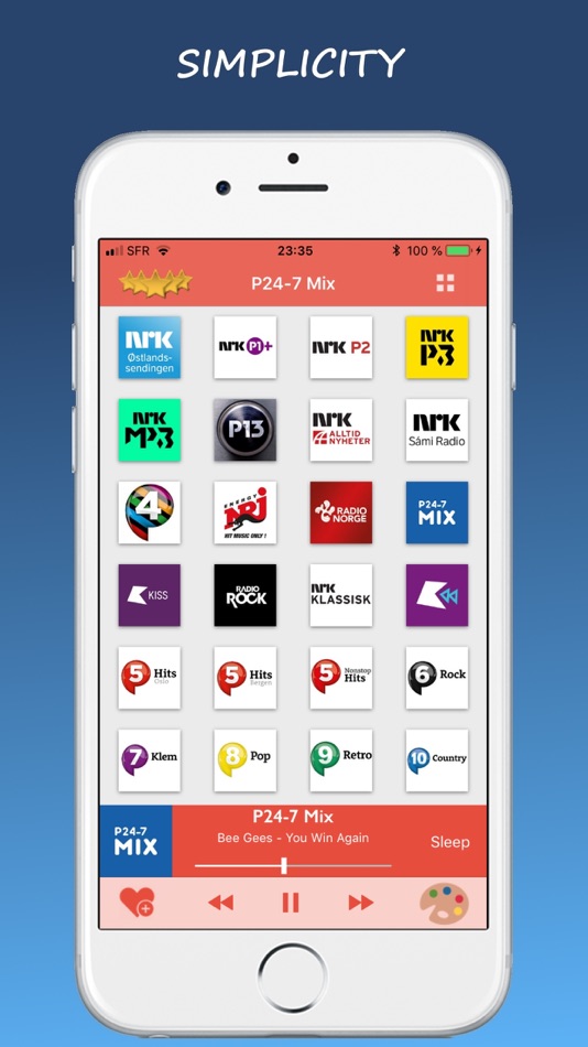 #1. Radio Norge - Live ! (iOS) 由: Jihane Jroundi