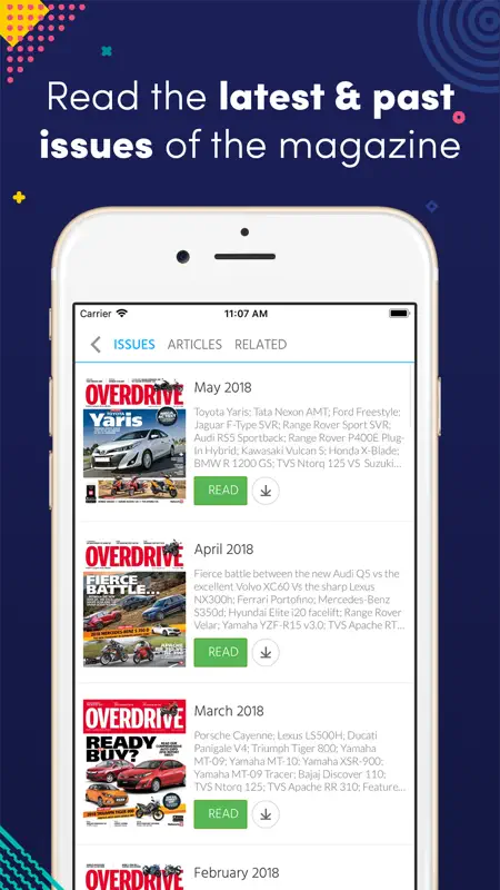 Overdrive Magazine screenshot 1 of 5